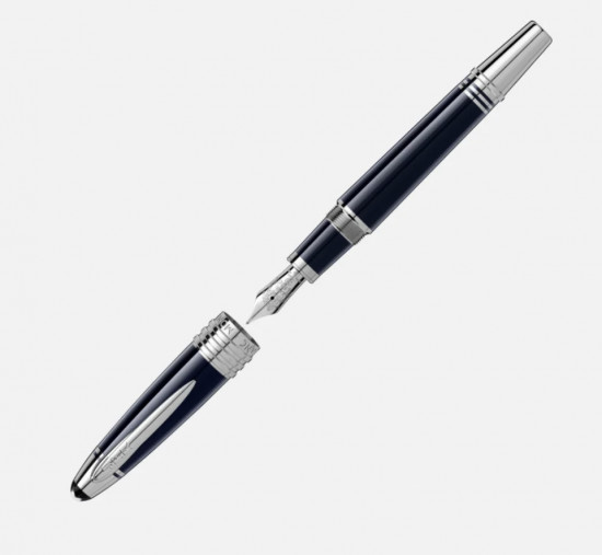 GRANDS CARACTÈRES JOHN F. KENNEDY BLEU PLUME