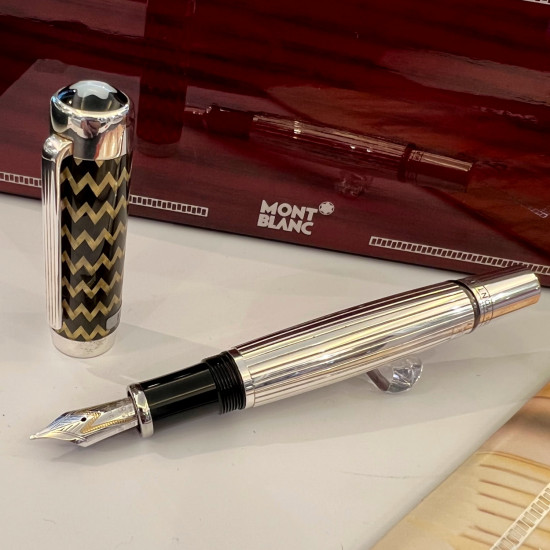 PATRON OF ART HOMMAGE A JP MORGAN ÉDITION LIMITÉE 4810 PLUME