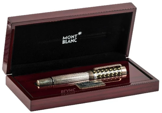PATRON OF ART HOMMAGE A JP MORGAN ÉDITION LIMITÉE 4810 PLUME