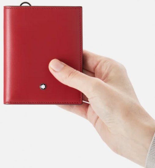 MEISTERSTÜCK ROUGE PORTE-CARTES COMPACT 6cc