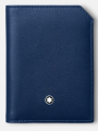MEISTERSTUCK SELECTION SOFT BLEU PORTE-CARTES 4cc AVEC PRESSION