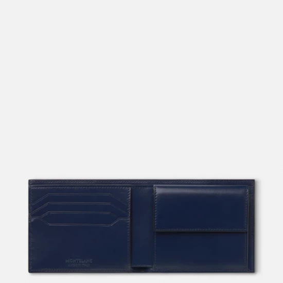 MEISTERSTUCK BLEU PORTE-CARTES 4CC + MONNAIE