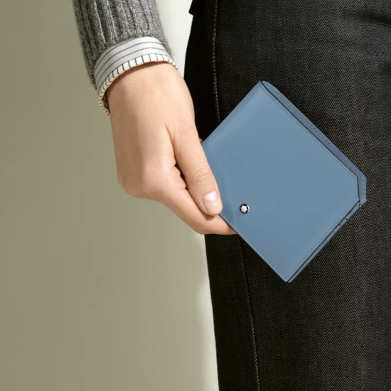 MEISTERSTÜCK SÉLECTION SOFT SMOKY BLUE PORTE-CARTES 6cc