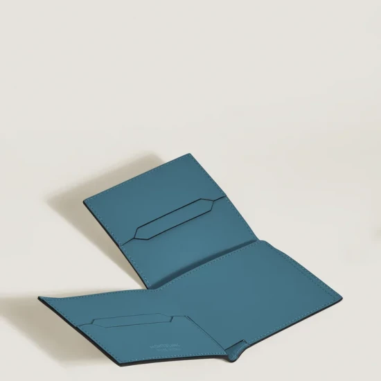 MEISTERSTÜCK SÉLECTION SOFT SMOKY BLUE PORTE-CARTES TRIFOLD