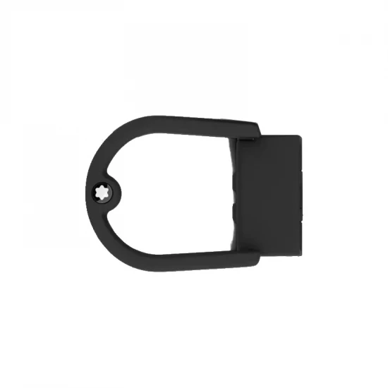 CEINTURE SARTORIAL RÉVERSIBLE NOIR / CYPRUS + BOUCLE FER À CHEVAL 35mm NOIR MAT