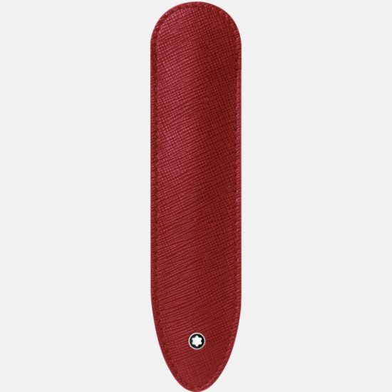 SARTORIAL ROUGE ÉTUI FIN POUR 1 INSTRUMENT D'ÉCRITURE