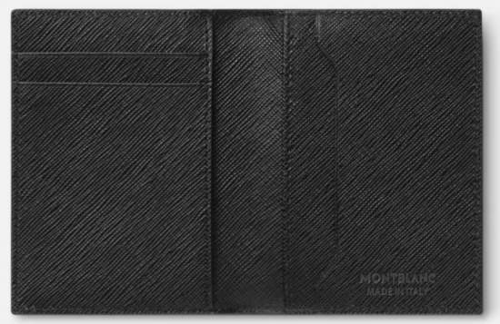 SARTORIAL PORTE-CARTES NOIR 4CC