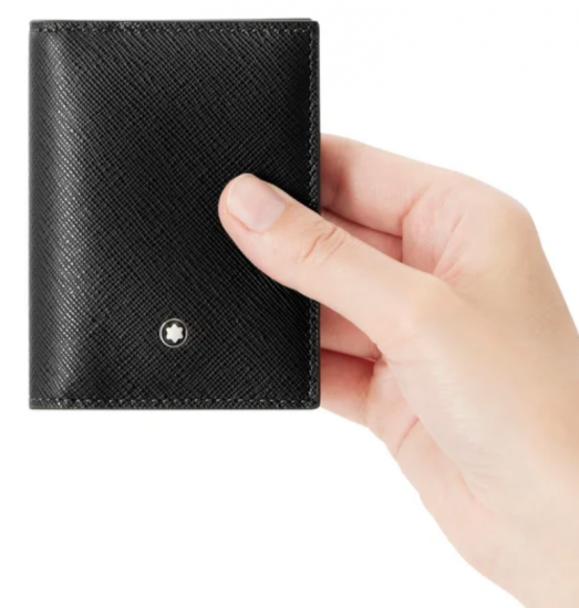 SARTORIAL PORTE-CARTES NOIR 4CC