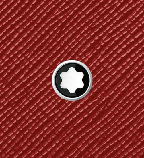 SARTORIAL ROUGE PORTE-CARTES 4cc PRESSION