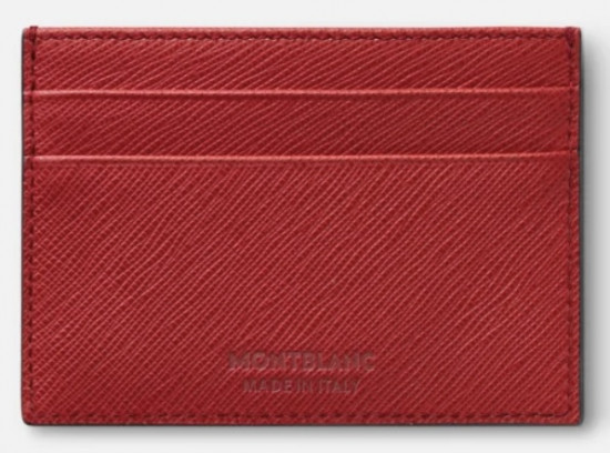 SARTORIAL ROUGE PORTE-CARTES 4cc