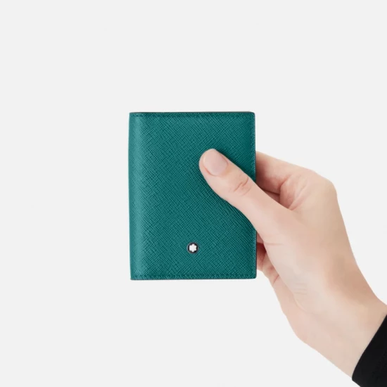SARTORIAL FERN BLUE PORTE-CARTES 4cc SOUFFLET