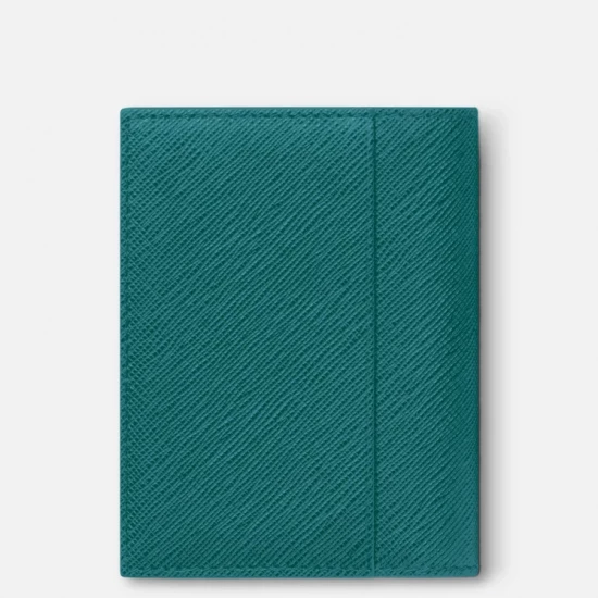 SARTORIAL FERN BLUE PORTE-CARTES 4cc SOUFFLET
