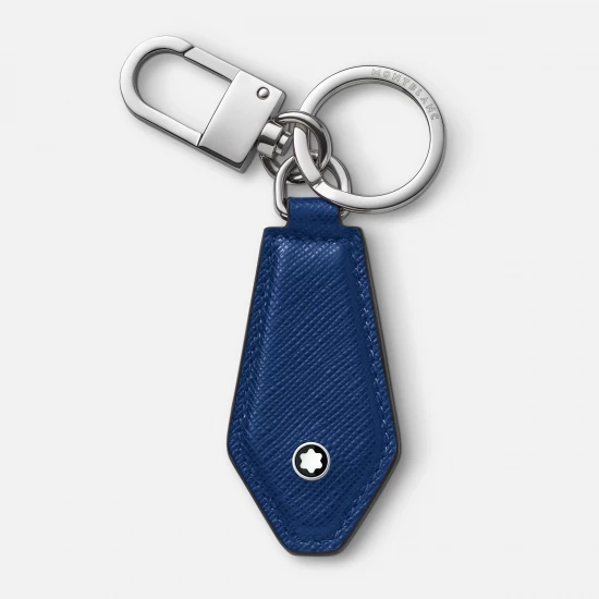 SARTORIAL BLEU PORTE-CLÉS LOSANGE