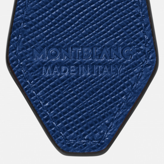 SARTORIAL BLEU PORTE-CLÉS LOSANGE
