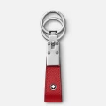 SARTORIAL ROUGE PORTE-CLÉS BOUCLE DOUBLE ANNEAUX
