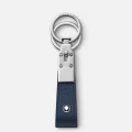 SARTORIAL INK BLUE PORTE-CLÉS BOUCLE DOUBLE ANNEAUX