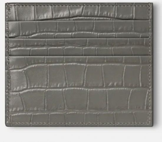 MEISTERSTUCK SELECTION PORTE-CARTES GRIS 6CC