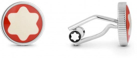 BOUTONS DE MANCHETTE HÉRITAGE ROUGE ET NOIR