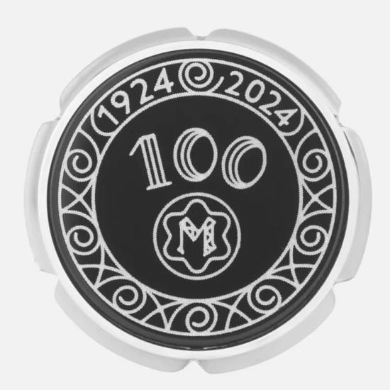 MEISTERSTÜCK BOUTONS DE MANCHETTE À DESIGN PLUME 100 ANS NOIR