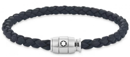 BRACELET 3 ANNEAUX EN CUIR SOFT GRIS ANTHRACITE