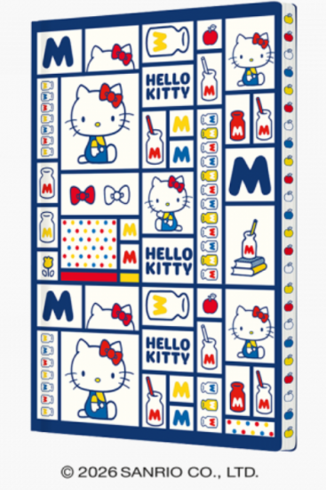 CARNET A5 MILK HELLO KITTY