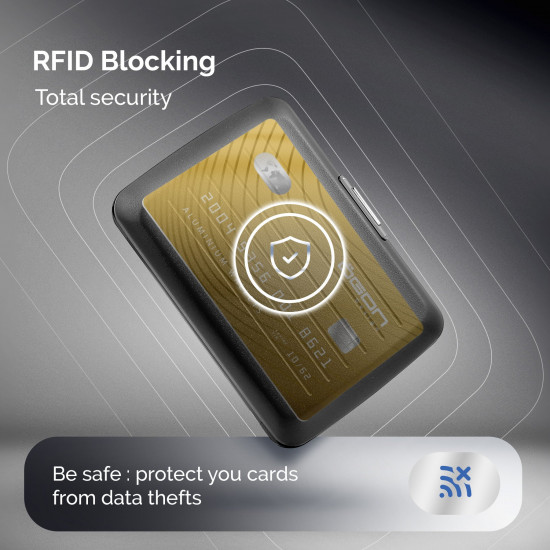 SMART CASE V2 / STOCKHOLM PORTE-CARTES PROTECTEUR DE DONNÉES