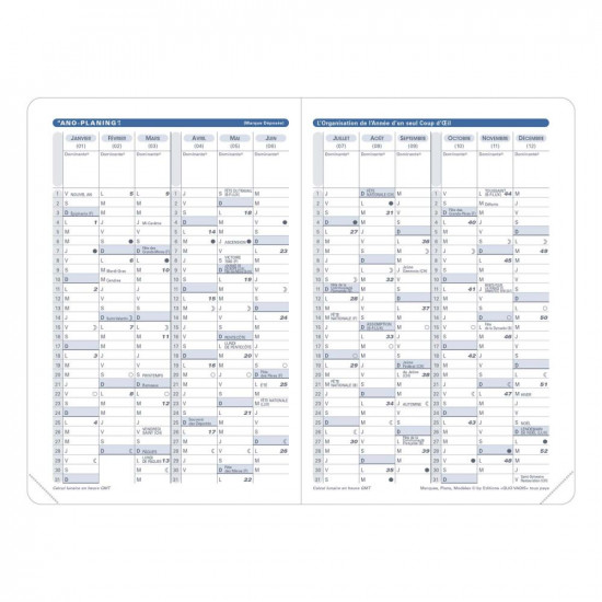 RECHARGES AGENDA - AFFAIRES 10x15cm