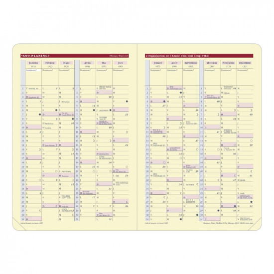 RECHARGES AGENDA - AFFAIRES 10x15cm