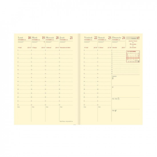 RECHARGES AGENDA - AFFAIRES 10x15cm