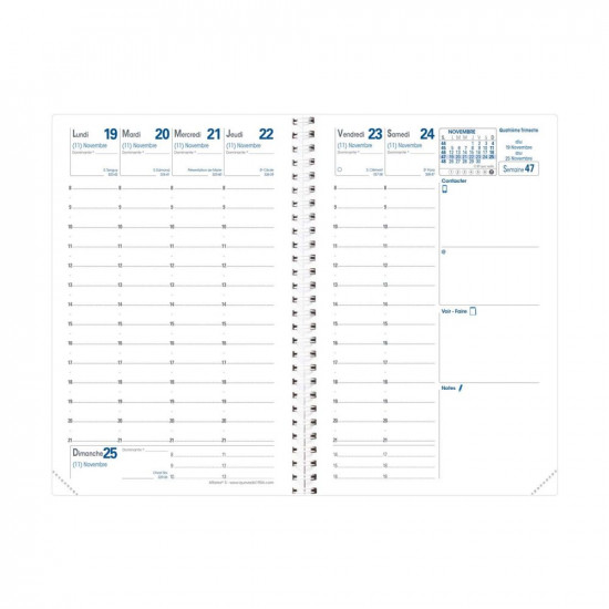 RECHARGES AGENDA - AFFAIRES 10x15cm