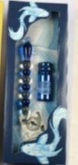 COFFRET CARPE KOI PLUME DE VERRE + BOUTEILLE D’ENCRE