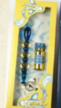 COFFRET CARPE KOI PLUME DE VERRE + BOUTEILLE D’ENCRE