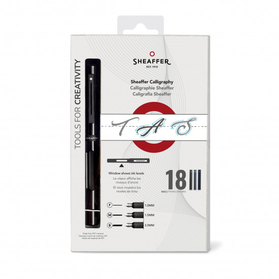 SET CALLIGRAPHIE 1 STYLO + 3 PLACES