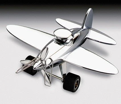 AVION « STOP-OVER » PORTE-TROMBONES + PRESSE PAPIERS
