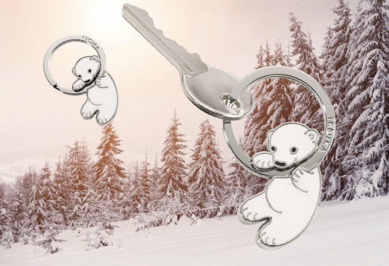 PORTE-CLÉS OURS POLAIRE