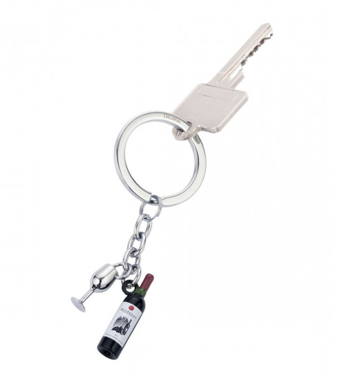PORTE-CLES BOUTEILLE DE VIN
