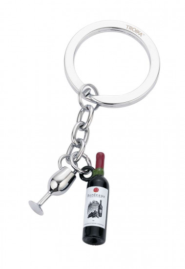 PORTE-CLES BOUTEILLE DE VIN